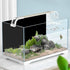 Rainmae 15.7" x 39.3" Aquarium Background, Premium Static Cling Black Fish Tank Background, Fish Backdrop for Aquarium Wallpaper, Vinyl Aquarium P...