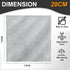 10 Pcs Reusable Wire Dishwashing Rags - Non-Scratch Multipurpose Cleaning Pads for Wet and Dry, Double Layer Wire Mesh Dishcloths for Washing Dish...