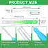 350 Pieces Interdental Brush Tooth Floss Tooth Cleaning Tool Toothpick Dental Tooth Flossing Head Oral Dental Flosser Teeth Soft Dental Picks Refi...