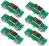 6PCS 18650 Charging Board,18650 Charger Board Dual USB 5V 2A 1A Mobile Power Bank Module Lithium Battery Charger Board Short Circuit Protection DI...