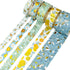 allydrew Decorative Gold Foil Washi Tape Box Set for Arts & Crafts, Scrapbooking, Stationery, Diary (10 Rolls), Blue Green Bloom...