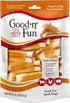 Good 'n' Fun Triple Flavor Mini Rolls, 8 Ounce, Treat Your Small Dog to a Long-Lasting Rawhide Chews...