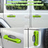 Door Handle Inserts Cover Trim+Tailgate Handle Cover for 2018-2024 Jeep Wrangler JL JLU Sports Sahara Freedom Rubicon Unlimited Gladiator JT 2-Doo...