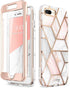 i-Blason Cosmo Glitter Clear Bumper Case for iPhone 8 Plus/iPhone 7 Plus, Marble...