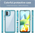 for Redmi A1/A2 phone case, lightweight and high transparency shock absorption protection, TPU material for comfortable touch, screen camera lens ...
