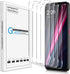 Orzero (4 Pack) Compatible for T-Mobile REVVL 6x Pro 5G / REVVL 6 Pro 5G Tempered Glass Screen Protector, Protector De Pantalla 2.5D Arc Edges 9H ...