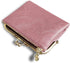 AOXONEL Womens Wallet Small Rfid Ladies Compact Bifold Leather Vintage Coin Purse With Zipper and Kiss Lock...