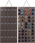 Sunglasses Organizer Storage- Hanging Eyeglasses Wall Pocket Mounted,Eyewear Display,25 Slots (Black, Large)...