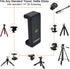 Universal Cell Phone Tripod Mount Adapter, OIMIO Phone Holder Clip Connector Head Used for Monopod Selfie Stick DSLR Travel Mini Flexible Tripod a...