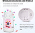 Kids U-Shaped Automatic Toothbrush, 5 Modes Wireless Charging Kids U Shaped Toothbrush, 360 Ultrasonic Electric Toothbrush Kids with 3 Brush Heads...
