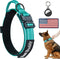 Tactical Dog Collar - Adjustable Military Training Nylon Reflective Collar with Handle and Heavy Duty Durable Metal Buckle for Medium Large Dogs, ...