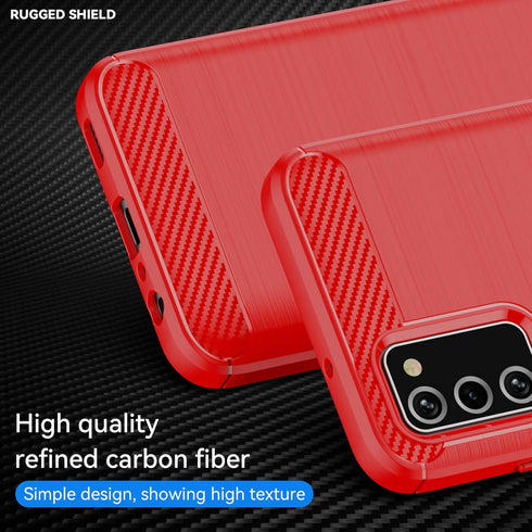for Samsung A03S case, Galaxy A03S case with HD Screen Protector, Fashion Shock-Absorption Flexible TPU Bumper Soft Rubber Protective Case Cove fo...