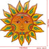 Metal Sun Wall Decor - 13 inches Sun Flower Wall Art Decoration,Hanging Decoration for Home Garden Farmhouse Yard Patio Fence Living Room Bedroom...