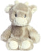 Aurora® Playful Cuddlers Rattle™ Gabby Baby Stuffed Animal - Sensory Delight - Interactive Fun - Brown 6.5 Inches...
