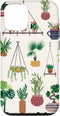 iPhone 12/12 Pro Indoor and Outdoor Plant Illustrations | Boho Nature Art Case...