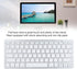 Zopsc Language Keyboard, Portable Compact Ultra Thin Bilingual Language Keyboard, Bluetooth Keyboard for iOS, for Android, for Windows, for SmartT...