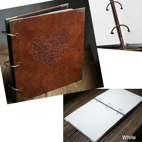 10 Sheets Double Sided (20 Pages) 11.6 x 11.6 inch Refill Pages, Acid Free Thick Additional Craft Paper Cardboard for All ADVcer 12x12" Loose-Leaf...