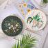 Santune 3 Sets Embroidery Kit for Beginners Needlepoint Cross Stitch Kits for Adults,Stitch Learning DIY Kit with Easy Instruction Video,Stamped F...
