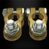 Ampper Brass Battery Terminal Connectors, Top Post Battery Terminals Clamp Set for Marine Car Boat RV Vehicles (1 Pair)...