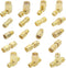 SMA Adapter Kit, 18pcs, Gold Plated, Compatible with FPV Antennas, Ham Radio, WiFi Router, etc....