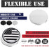 KitsPro 2.7Inch 69MM Wheel Center Caps for Honda Accord Civic CRV Pilot Rim Hub Caps 44732 S9A A00, Pack of 4 (Chrome, Outer 69MM, Inner 64MM)...