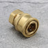 Create idea Set of 2 Pressure Washer Adapter 1/4 Inch Quick Connector to M14 Thread Fittings Brass Coupling Quick Disconnect Kit for Spray Lance H...