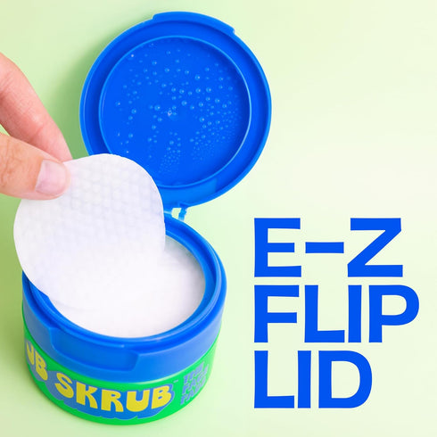 The Face Pads - Kids, Tween Boys & Teens Acne Cleansing Pads for Cool Confidence - Say Goodbye to Greasy Skin and Hello to Freshness - 40 Acne Wip...