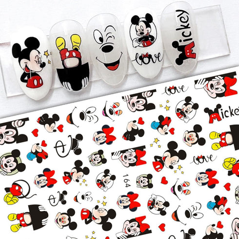 8 Pcs Nail Art Stickers Decal,Cute Cartoon Nail Decals 3D Self-Adhesive Nail Art Supplies Nail Stickers for Women Girls DIY Nail Designs Nail Deco...