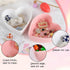 WHJY Cute Heart Shaped Bowls, Red Candy Dish, Cute Candy Bowl for Valentines Day, Date Night...