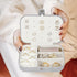 Travel Jewelry Box,Small Jewelry Organizer Boxes for Women Girls, 2 Layer Travel Jewlery Case, PU Leather Mini Portable Jewerly Storage Display Ho...