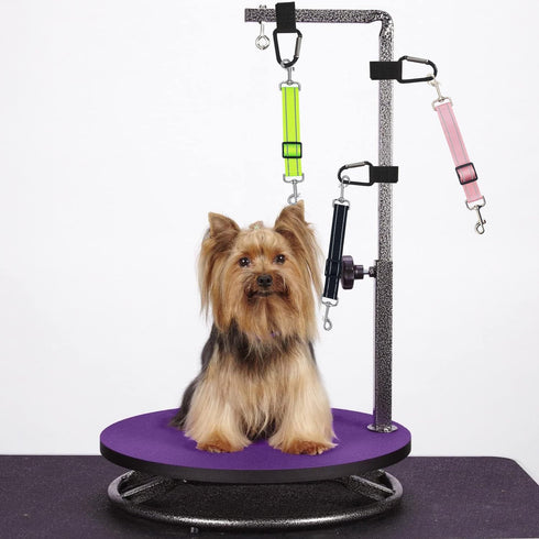 Pet Dog Grooming Arm Accessories Supplies Compatible for Groomers Helper Grooming Loop Dog Grooming Extension Strap Adjustable Dog Grooming Table ...