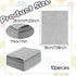 Felt Sheets Fabric, 7" x 11" Felt Fabric for Crafts 10Pcs Halloween Christmas Fabric Fall Felt for DIY and Sewing Projects(Gray)...