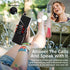 PRUNUS J-288 Portable Radio AM FM Radio with Bluetooth Speaker, Sleep Timer, Power-Saving Display, Ultra-Long Antenna, AUX Input & USB Disk & TF C...