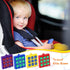 4 Pcs Travel Tic Tac Toe 2 x 2 x 0.4 Inch Mini Board Game Toys Portable Tic Tac Game Toy Retro Mini Games for Kids Red Blue Purple Yellow Pocket B...