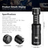 Neewer Video Microphone for Phone, On Camera Mic Kit with Black Pro Shock Mount Compatible with iPhone Android Smart Phones DSLR Camera Tablet (iP...
