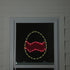 Northlight Lighted Easter Egg Window Silhouette Decoration, 16.5"...