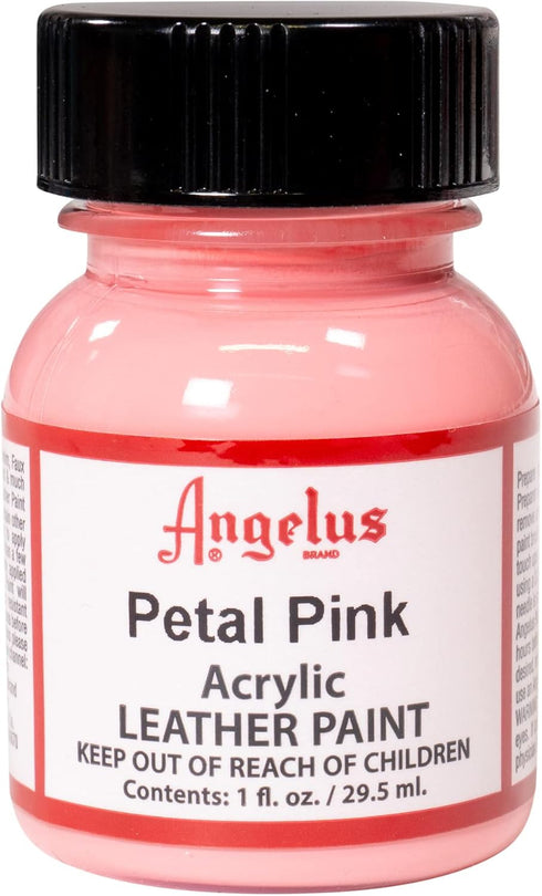 Angelus Acrylic Leather Paint, 1 oz, Petal Pink...
