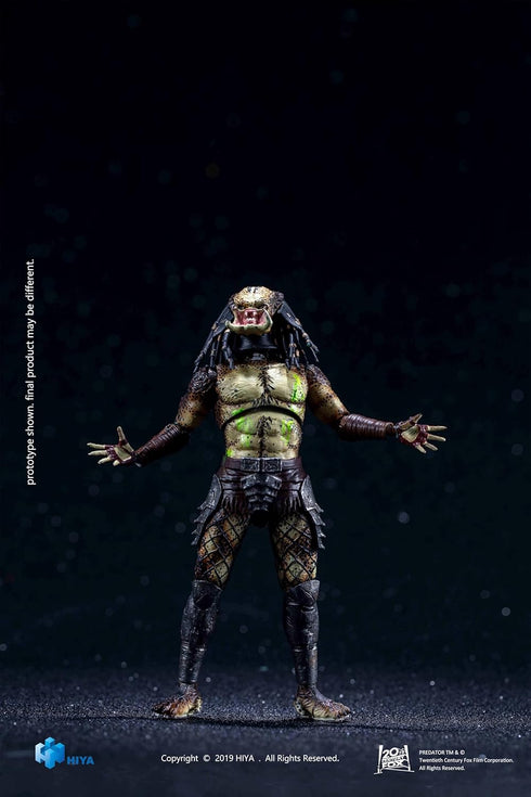 Hiya Toys Exquisite Mini Series 1/18 Scale 5 Inch Predators Crucified Predator Action Figure...