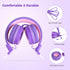 C89 Kids Headphones, Wired Headphone without Microphone, On Ear Headphone with Adjustable, 3.5mm Aux Nylon Cable, Foldable Headphones for School T...