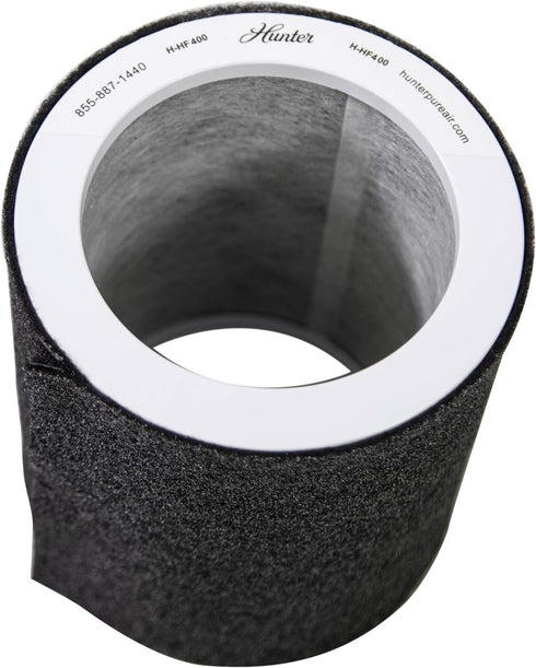 Hunter H-PF400 EcoSilver Coconut Carbon Replacement Pre-Filter for HP400 Air Purifier Series...