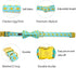 Elegant little tail Easter Day Dog Collar, Dog Collar with Bow Chicken Eggs Print Dog Collar Pet Collar Gift Dog Bowtie Adjustable Dog Collar for ...