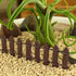 Miniature Fence Mini Fence Christmas Tree Fence Picket Fence...