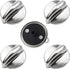 AMI PARTS Fit for G-E Profile Stove Knobs WB03K10303 Gas Stove Knobs Replacements - (Not Universal) Surface Burner Control Knob Replace WB03K10208...