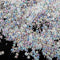 OLYCRAFT 210g 1~3mm Glass Bubble Beads No Hole Iridescent Beads Water Droplets Bubble Bead Iridescent Glass Bead for Resin Crafting Nail Arts Deco...