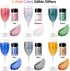 CRPTHE 6 Colors Luster Dust Edible Set, Edible Glitter for Cocktails, Food Grade Glitter Shimmer Sprinkle Powder for Drinks, Baking, Beverages, Ca...
