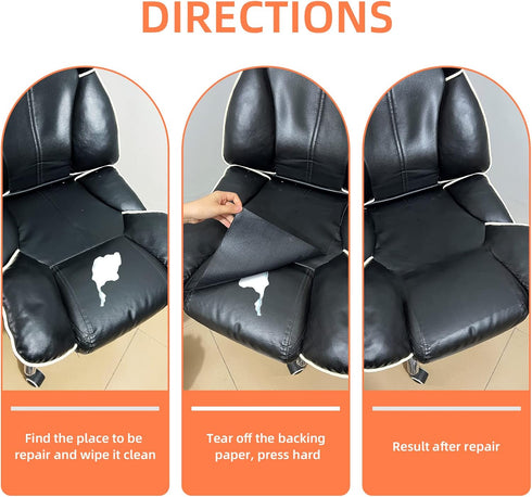 DXBULL Leather Repair Patch 4x78.7 inch Repair Tape Self-Adhesive for Furniture Sofas Car Seats Chair Couches Handbags Jackets Decorative Home Hot...