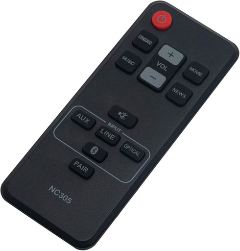 AIDITIYMI NC305 Sub NC304UH New Replacement IR Remote Fit for Magnavox 2.0ch Soundbar MSB2600 MSB2600/F7 Remote...