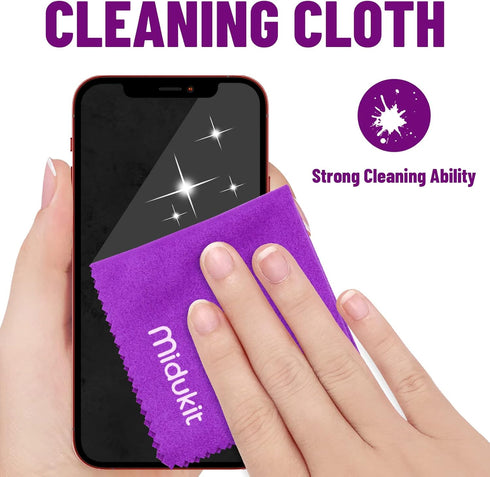 Earbud Cleaning Putty, Cleaner Kit for Airpod, Cleaning Kit Compatible with Airpods iPhone, fits Earbud Phone Ear Wax Dirt, Cleaner Putty with Mic...