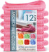 Hearth & Harbor Microfiber Cleaning Cloth, Microfiber Towels for Cars 12 Pack Washcloths, Pink Cleaning Rags, Reusable Microfiber Towel, Microfibe...