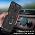 MERRO for Galaxy A21 Case with Screen Protector,Military Grade Heavy Duty Shockproof Cover Pass 16ft Drop Test with Magnetic Kickstand Protective ...